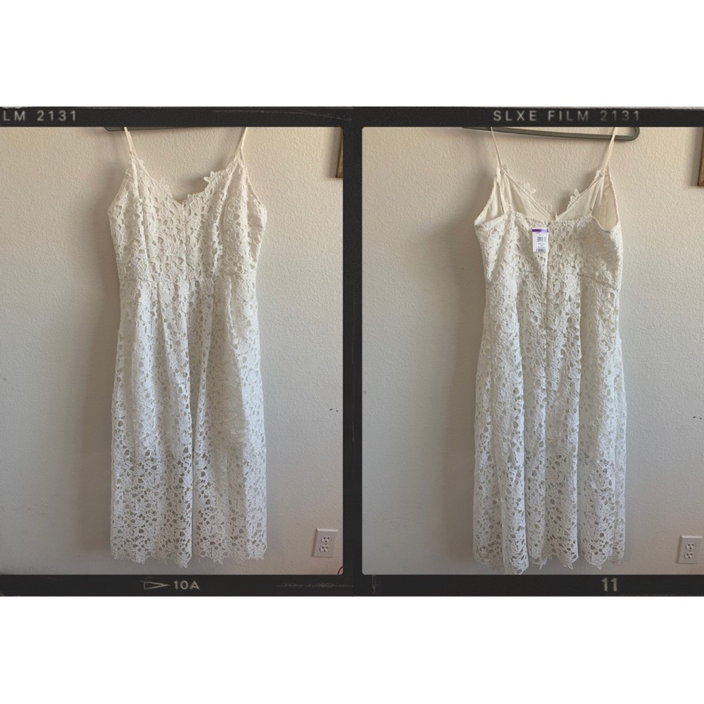 ASTR Lace Midi Dress
